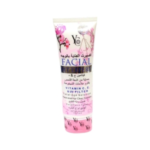 YC Facial Fit Expert Pink with Vitamin C, E and UV Filter 100ml-Pack of 5