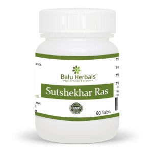 Balu Herbals Sutashekar Ras 80 Tab Tablet 250 mg