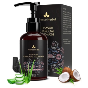 Kunwar Charcoal Facewash | For Oil & Dust Free Glowing Skin | Deep Cleaning | 100 ml