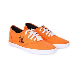 Kzaara Sneakers Orange Casual Shoes - 8