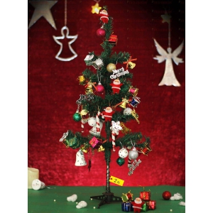 2 feet Christmas Tree with Any 20 pcs Decorative Ornaments