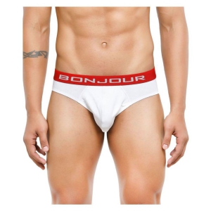 bonjour-white-cotton-blend-mens-briefs-pack-of-1-xl