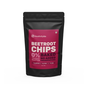 Beetroot Chips - Lip smacking, crispy and nutritious baked chips-Pack of 5(500g) @ 119/pack
