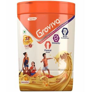 Groviva Child Nutrition Supplement Jar Nutrition Drink for Children 400 gm