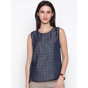 The Ruby Top - Denim Tencel-M