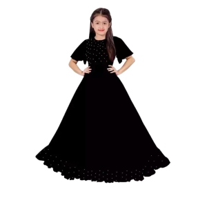 4jstar Girls Rayon Calf Length Dress