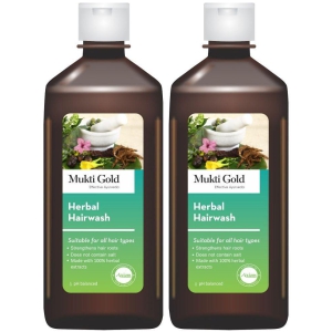 Mukti Gold Anti Hair Fall Shampoo 400 ( Pack of 2 )
