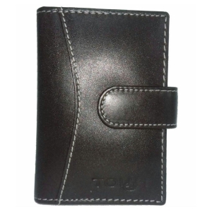 Tough Bi-Fold Brown Card Holder - Brown