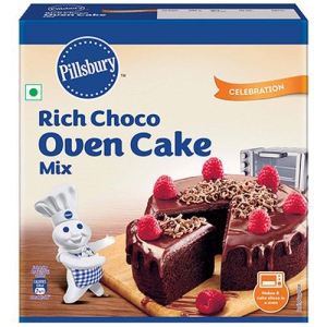 Pillsbury Rich Choco Oven Cake - Mix Moist, Supreme, 285 g Carton