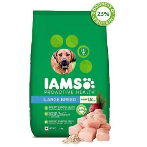 IAMS Proactive Health Adult Large Breed Dogs (1.5+ Years) Dry Dog Food, 8 kg Pack