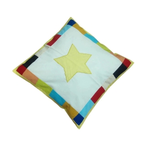 HugsnRugs Single Cotton Cushion Covers 40 x 40 cm (16 x 16) - Multi