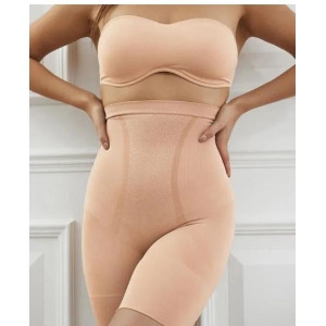 tummy-tucker-womens-high-waist-with-anti-rolling-strips-shapewear-for-women-tummy-shaper-comfortable-seamless-shapewear-beige-s