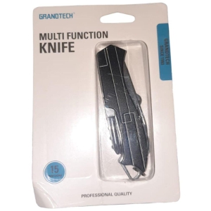 15 IN 1MULTI  FUNCTION KNIFE  BLACK