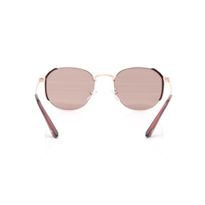 Brown Geometric Sunglasses for Women