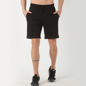 Solid Shorts - Black-L