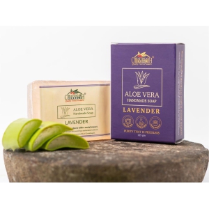 Chhattisgarh Herbals Alovera Soap Lavender | 125 GM