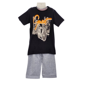 Boys Tshirt with 3/4th Shorts