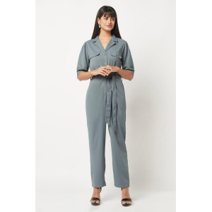 Rustic Blue Collar Jumpsuit