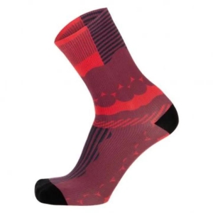 Santini Optic Socks-Red / M-L