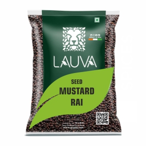 LAUVA Natural Mustard Seeds Small I Sarso I Rai Whole I Mustard Black Whole I Indian Spice