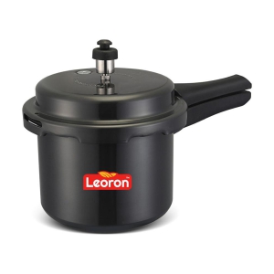 Srushti Gold is now Leoron 3 L Hard Anodized OuterLid Pressure Cooker With Induction Base