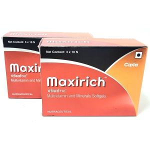 Cipla Maxirich muktivitamin and Minerals softgel capsules (60)