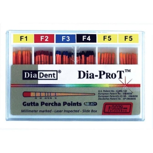 diadent gutta percha points for protaper-Diadent Gutta Percha For Protaper - Size F4