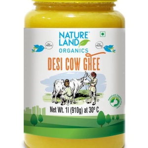 Natureland Organics Premium Cow Ghee, 1 L