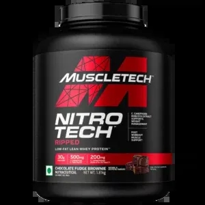 MUSCLETECH™ NITRO-TECH™ RIPPED WHEY PROTEIN POWDER-Cappuccino