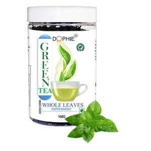 Dophie Peppermint Green tea  Whole leaves 100 g