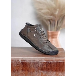 Men's Hiking Shoes High Top Shoes Thickened-7