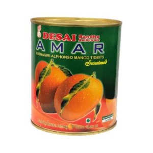 Alphonso Mango Tidbides in Alphonso Mango Pulp (NATURAL) - 850g