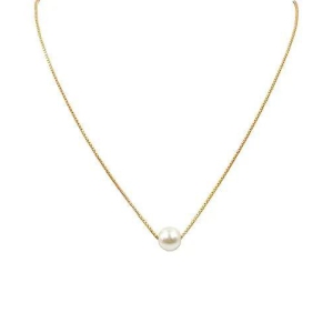 Pearlina Necklace - KUCAH-Free Size / Gold