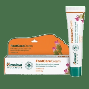 Himalaya Wellness Foot Care Cream - Turmeric, Moisturized & Soothes Feet, 20 G