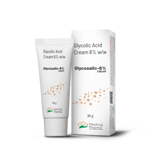 Healing Pharma – Glycolic Acid Cream 6% w/w- 30g