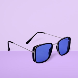 Unisex Free Size Retro Square Sunglasses-Free Size