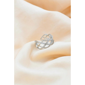 webbed-ring-silver