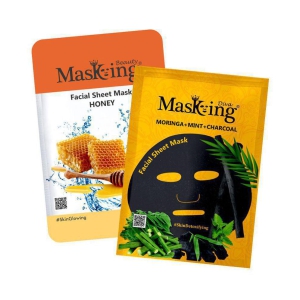 masking-beautydiva-honey-moringa-mint-and-charcoal-face-sheet-mask-masks-50-ml-pack-of-2