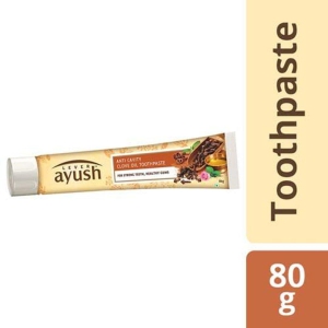 Lever Ayush AntiCavity Natural Ayurvedic Clove Oil Toothpaste 80 g