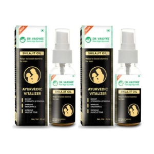 Dr Vaidya's Shilajit Oil 25 ml - (Pack of 2)