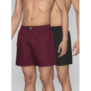 XYXX Multicolor Cotton Mens Boxer- ( Pack of 2 ) - None