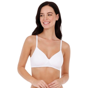 Amante Cotton T-Shirt Bra - White Single - 32C