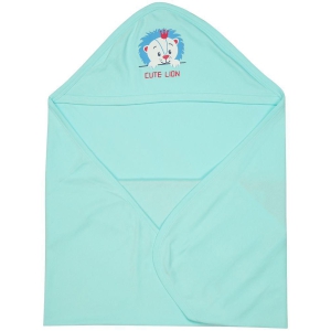 bodycare-blue-cotton-hooded-baby-blanket-pack-of-1-