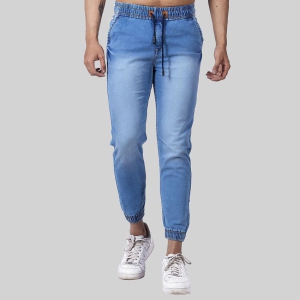 Aflash - Light Blue Denim Slim Fit Mens Jeans ( Pack of 1 ) - None