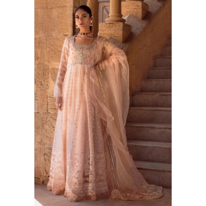 Annus Abrar Laeila Eid Edit - ARIA – BLUSH PEACH-SM