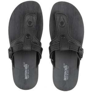 aerowalk-black-mens-leather-slipper-none