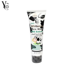 YC Whitening Face Wash with Milk Extracts for Oily skin 100ml-Pack of 5