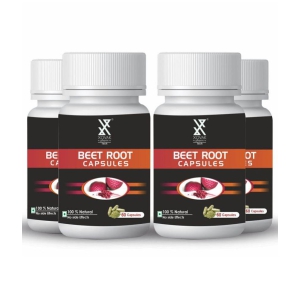 xovak pharmtech Organic Beet Root Capsule 200 gm Pack Of 4