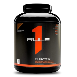 Rule 1 R1 Protein Isolate-5 Lbs / 72 Servings/Chocolate Fudge