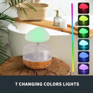 Raining Cloud Night Light Micro Humidifier Diffuser-1